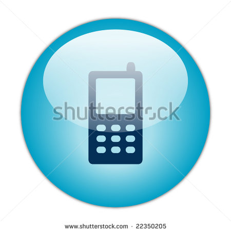 Cell Phone Logo Icon