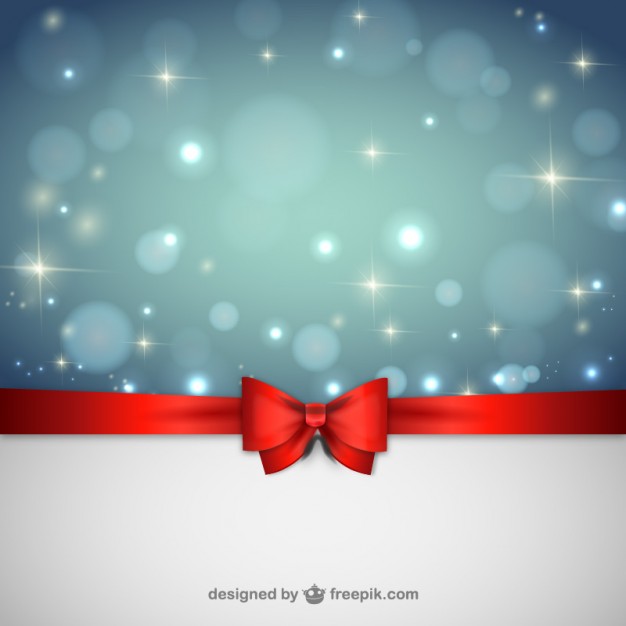 Christmas Ribbon Vector Free