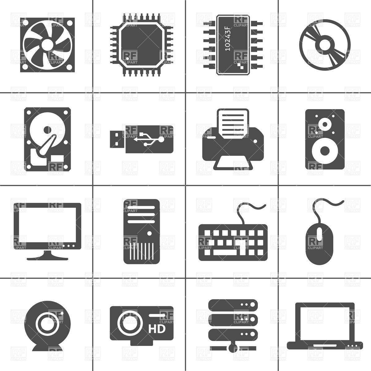 computer icon clip art free - photo #40