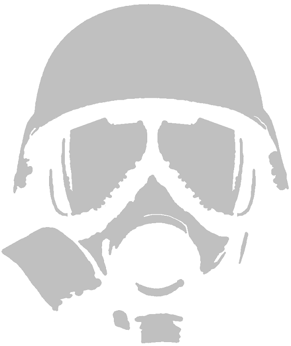 Cool Gas Mask Stencils