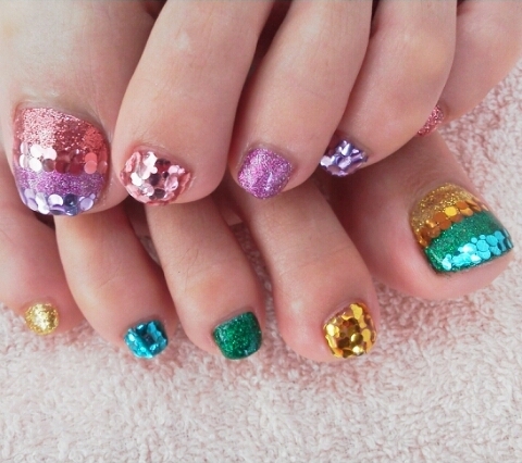 Cool Toe Nail Art Designs