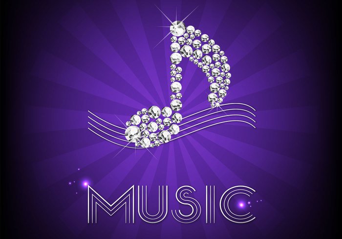 Diamond Music Notes