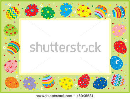 Easter Border Clip Art