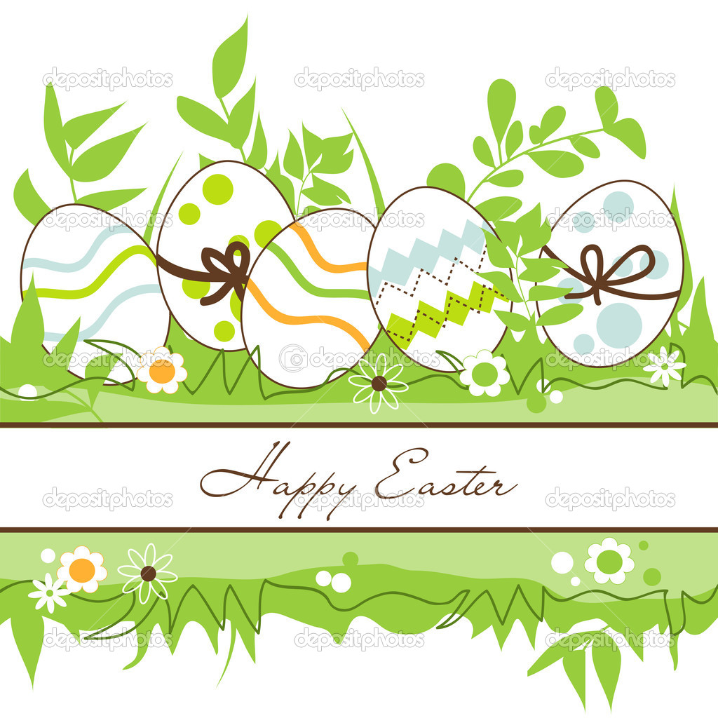 Easter Frame Vector