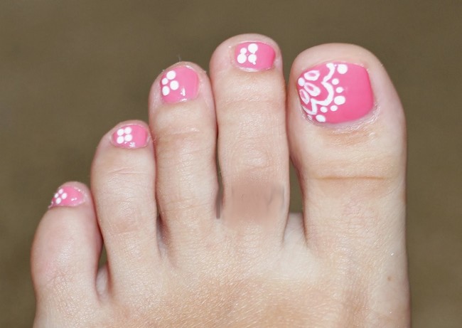 Easy Toe Nail Art Designs