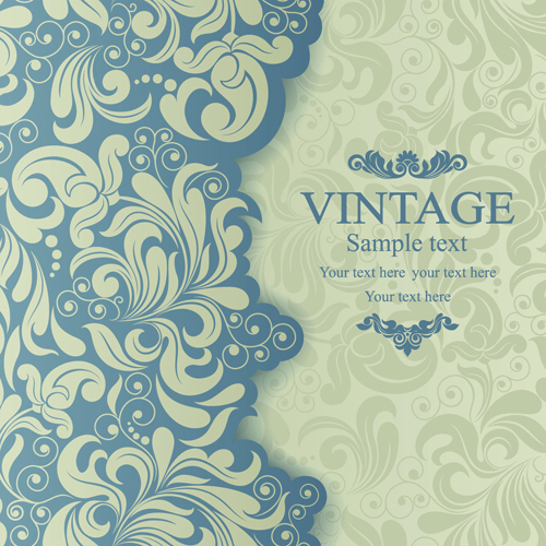 Elegant Vintage Style Design Invitations