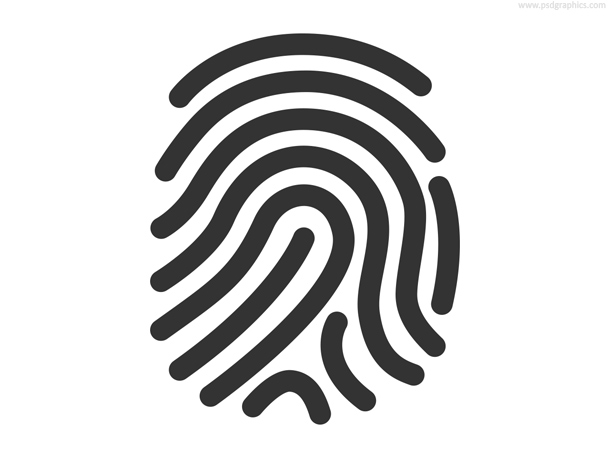 Fingerprint Transparent Icon
