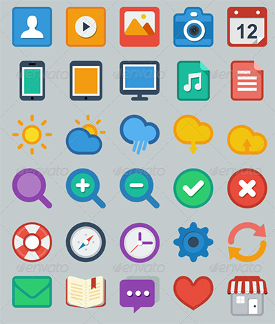 Flat UI User Icon Flat UI User Icon