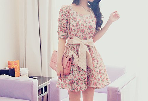 Floral Dress Outfits Tumblr