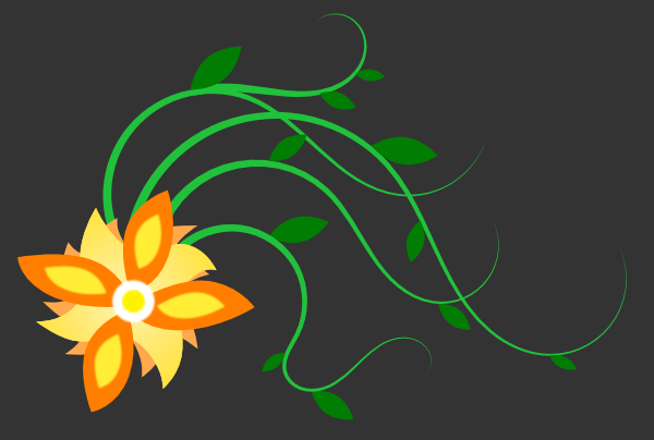 Flower Vines Clip Art