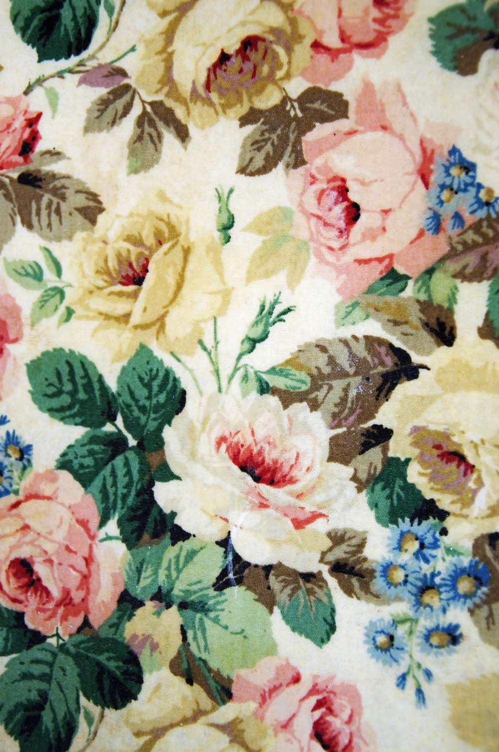 Flower Vintage Floral Print