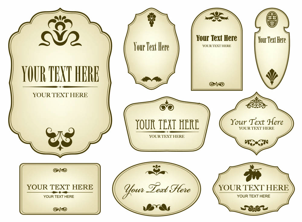 Free Bottle Label Templates Free Bottle Label Templates