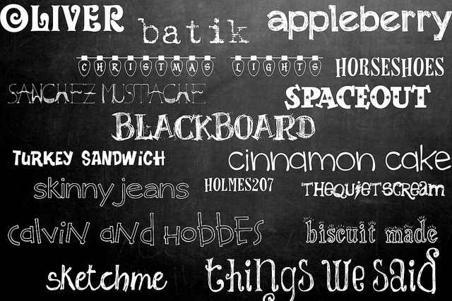 Free Chalkboard Fonts