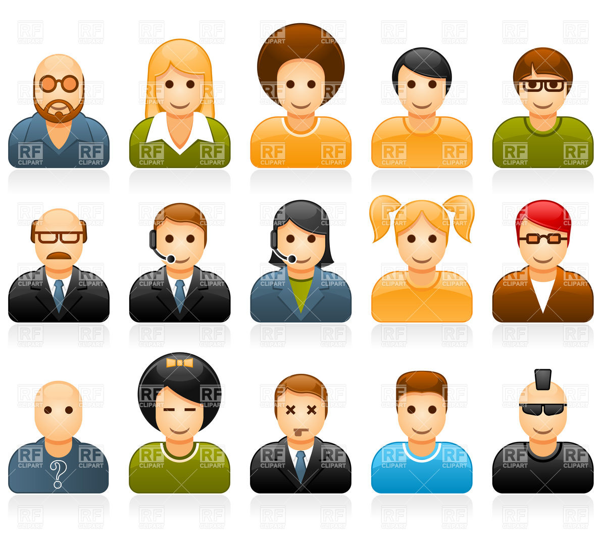 Free Clip Art Avatar People