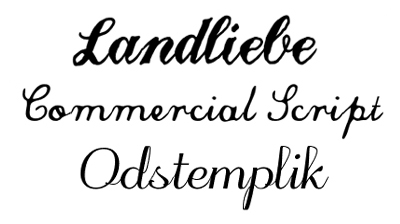 Free Hand Calligraphy Fonts