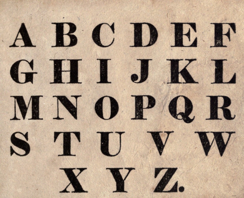 Free Printable Alphabet Letters Font