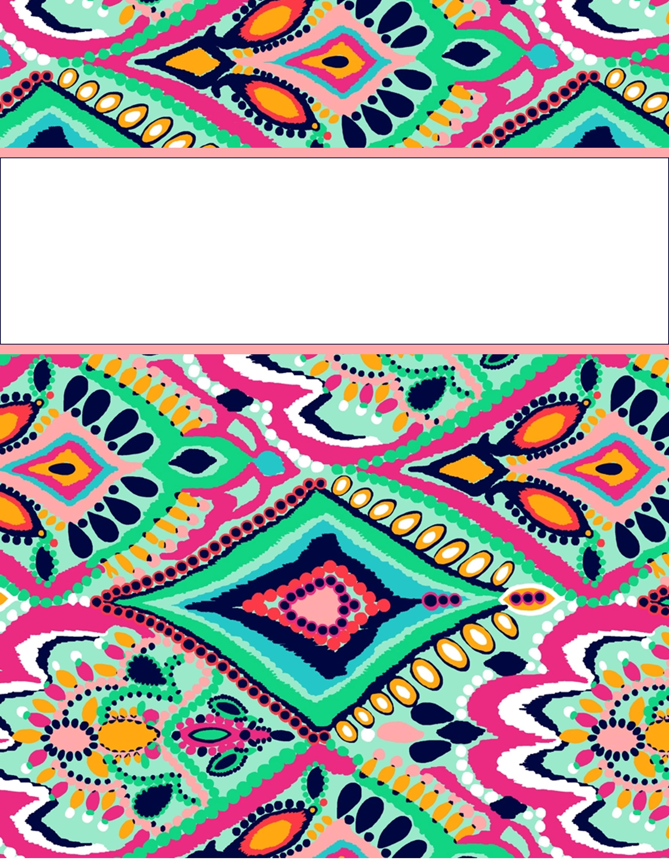 Free Printable Binder Covers