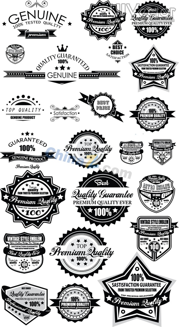 Free Vector Vintage Labels