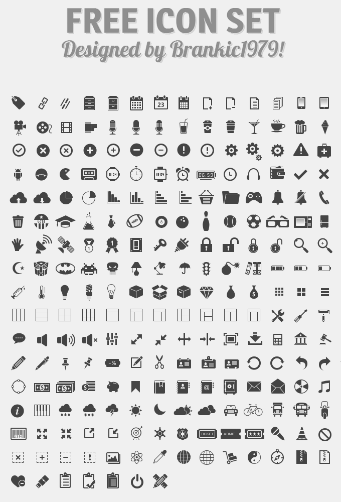 Free Vector Web Icons