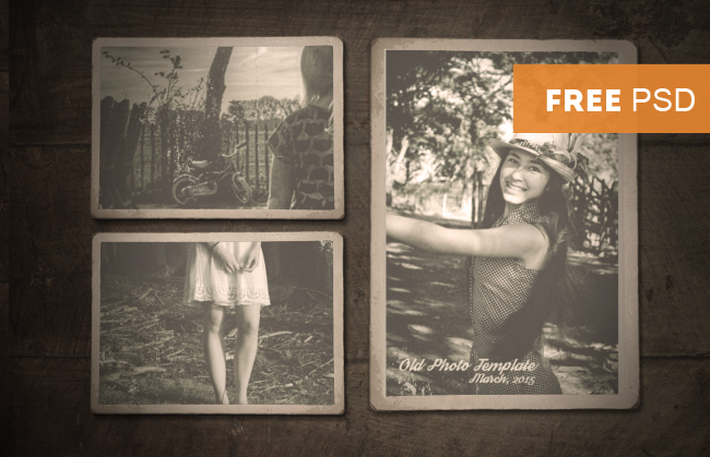 Free Vintage PSD Template