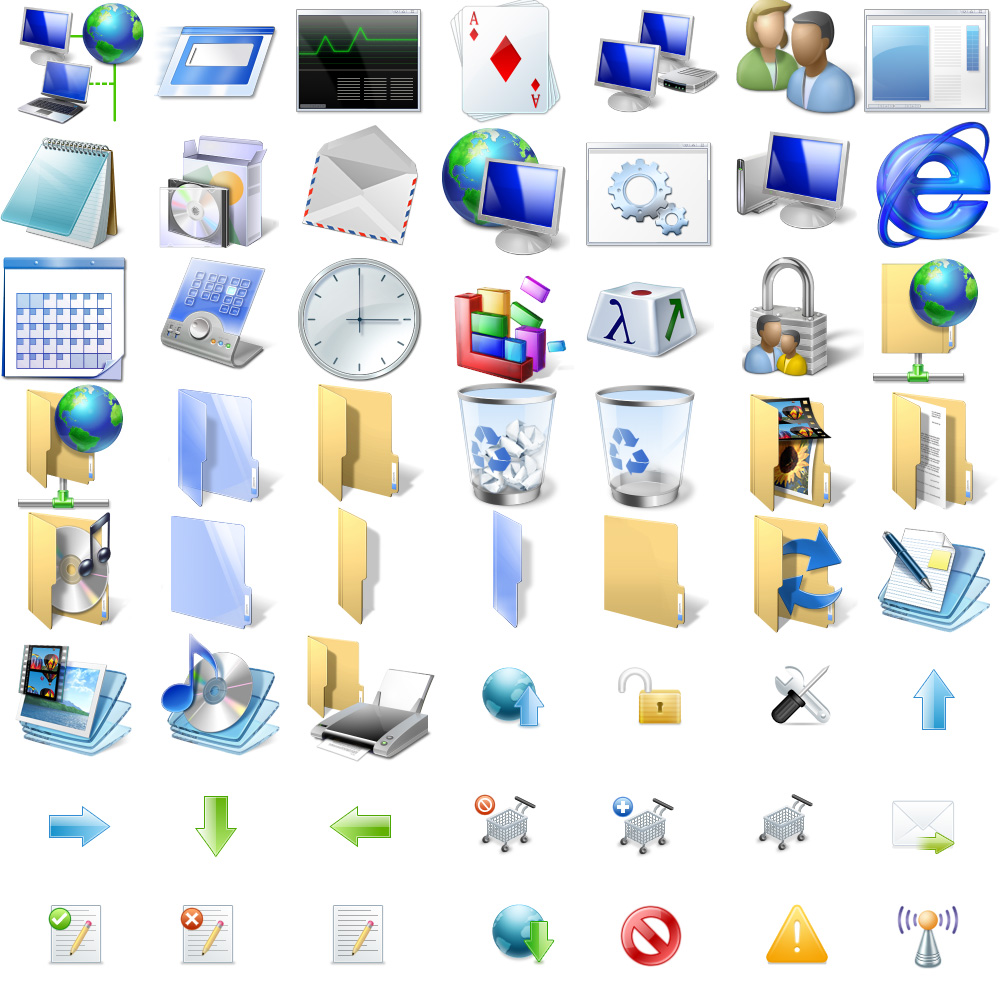 Free Windows 7 Icons