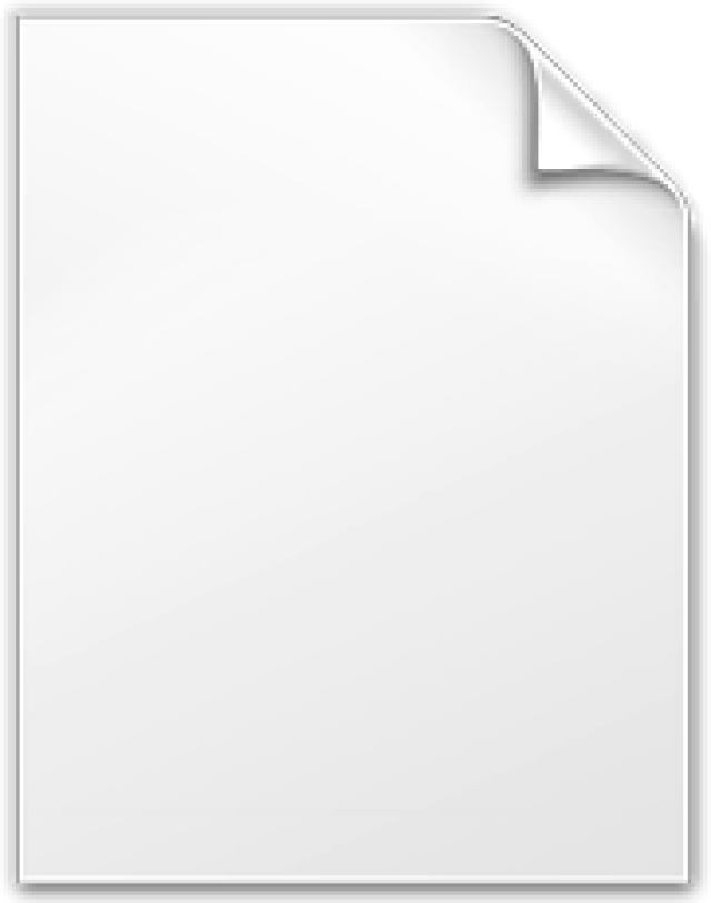 Generic File Extension Icon
