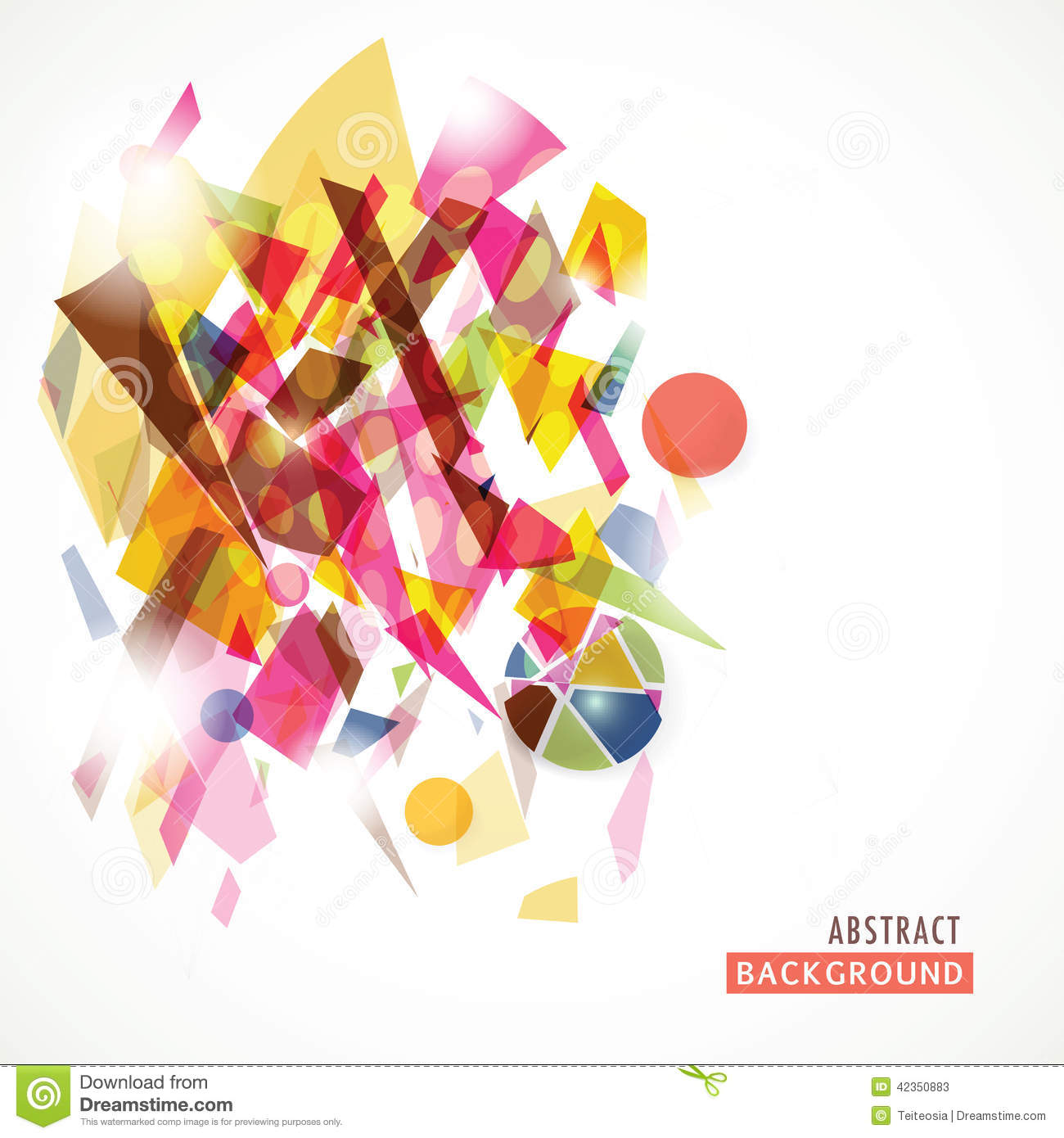 Geometric Abstract Vector