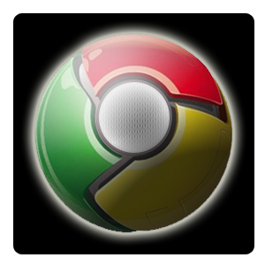Google Chrome Icon Black