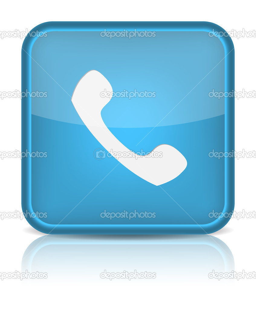 Green Phone Button Icon