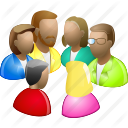 Group of People Party Icon