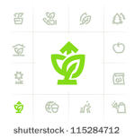 Growing Plant Vector Icon Free