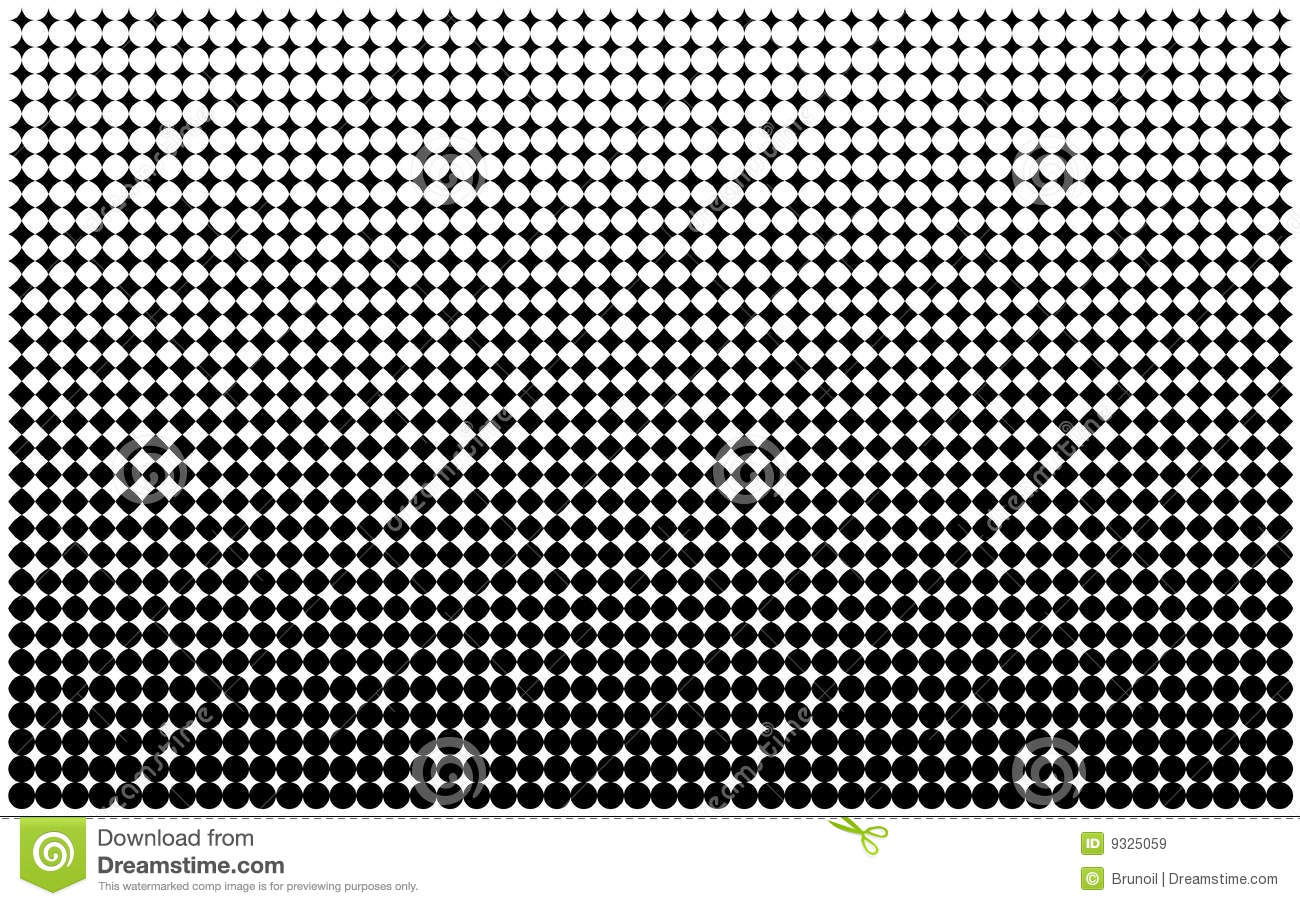 Halftone Dots Pattern Vector