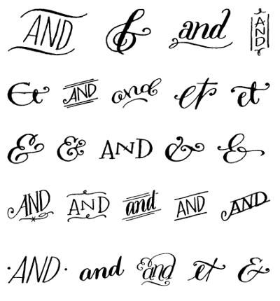 Hand Lettering Fonts
