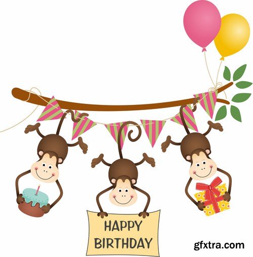 Happy Birthday Cute Monkey Happy Birthday Cute Monkey