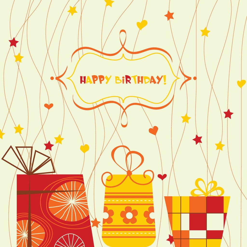 Happy Birthday Vector Art Happy Birthday Vector Art