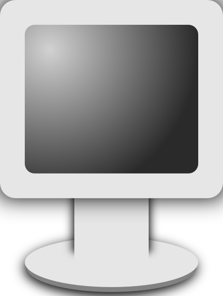 Icon Computer Screen Clip Art