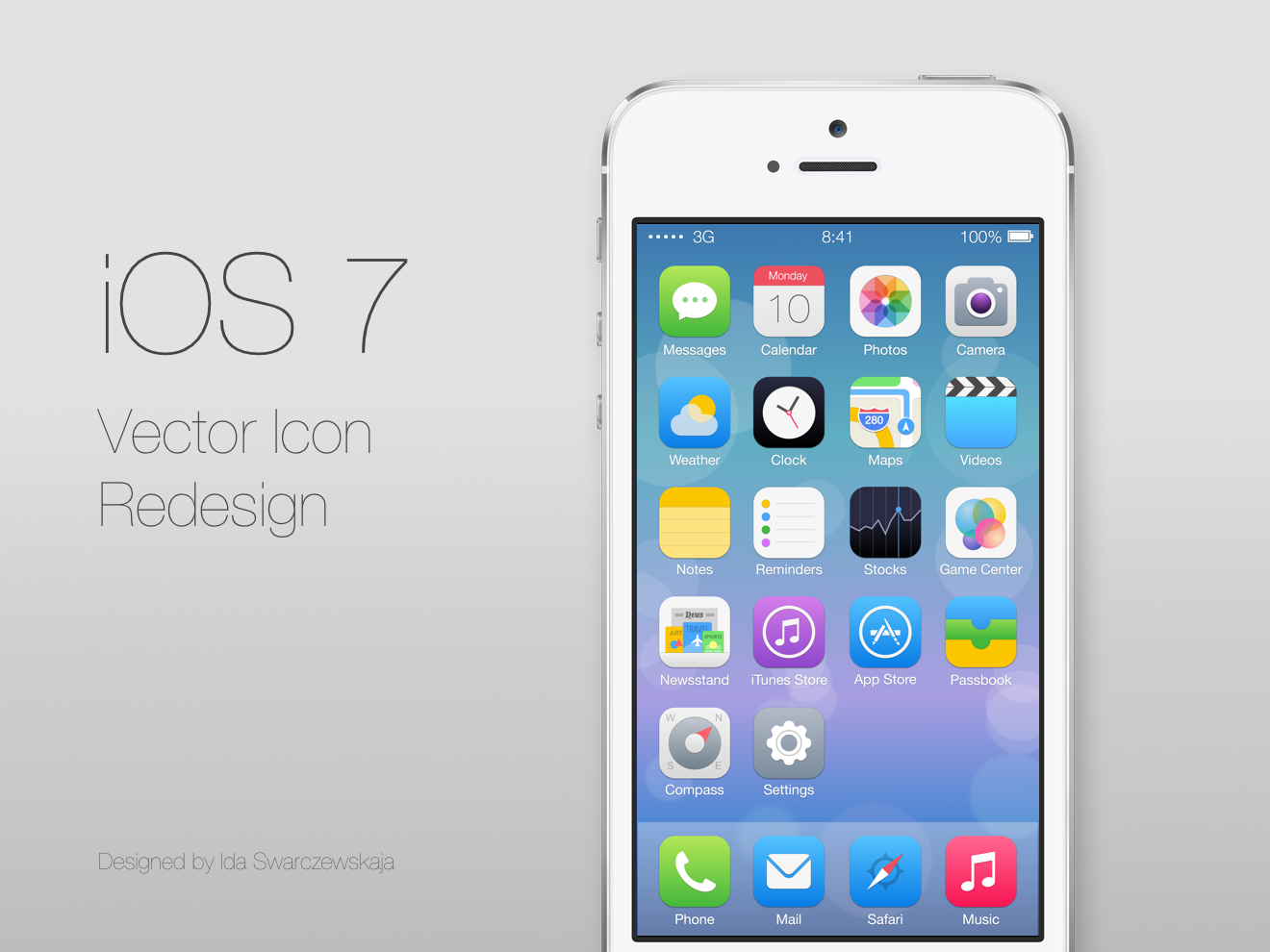 Icon iOS 7 Redesign