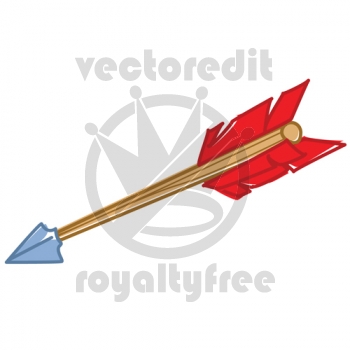 Indian Arrow Vector Illustration