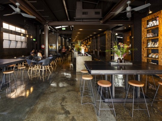 Industrial Coffee Shop Interior Design