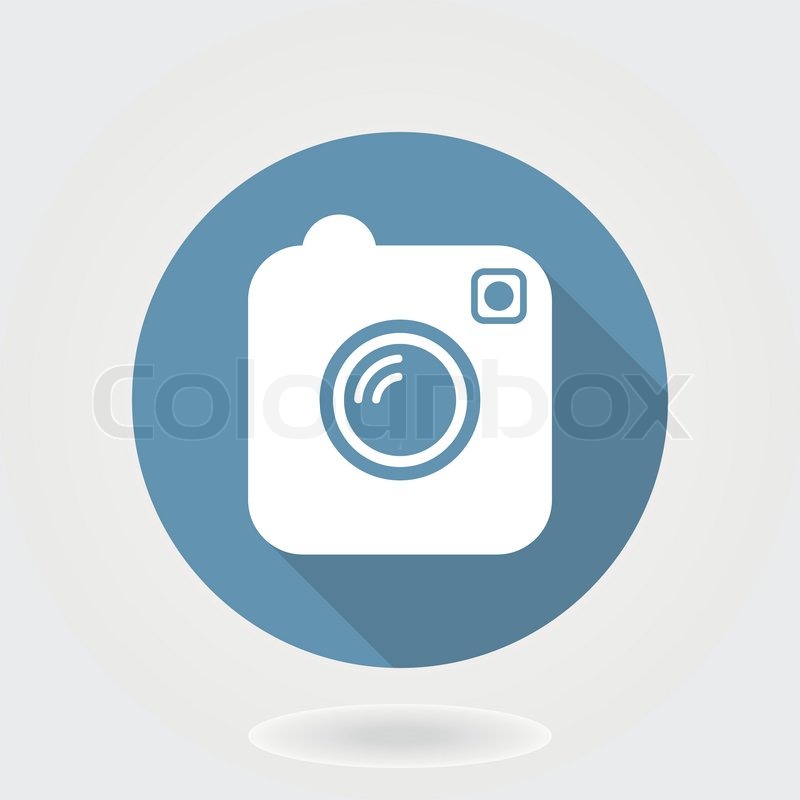 Instagram Circle Icon Vector