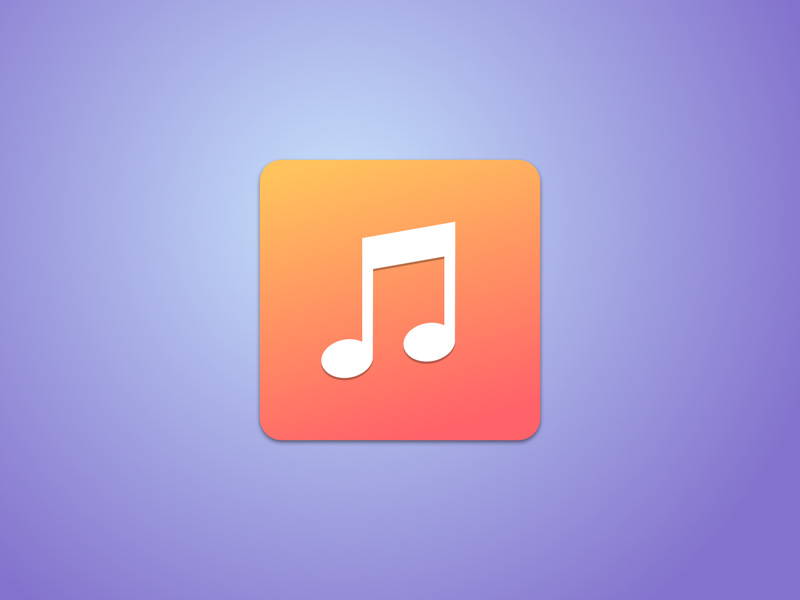 iOS 7 Music Icon iOS 7 Music Icon