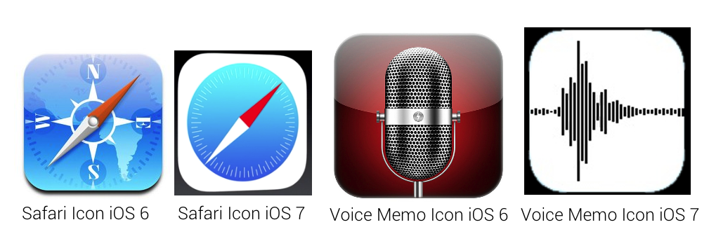 iOS 7 Voice Memo Icon