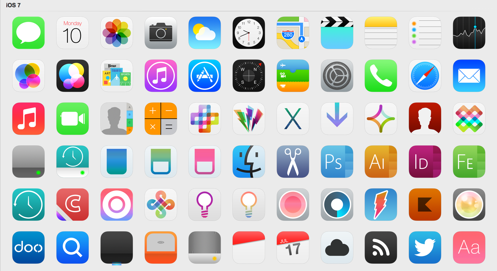 iPhone App Icon iOS 7 iPhone App Icon iOS 7