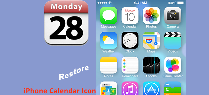 iPhone Calendar App Icon