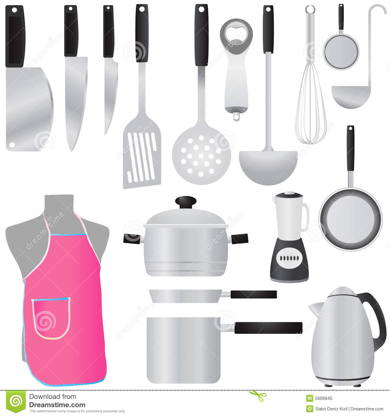 Kitchen Tools Vector