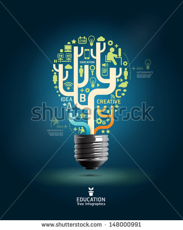 Light Bulb Graphic Design