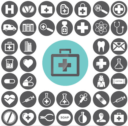 Medical Icons Vector Free