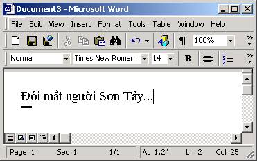 Microsoft Word 2000