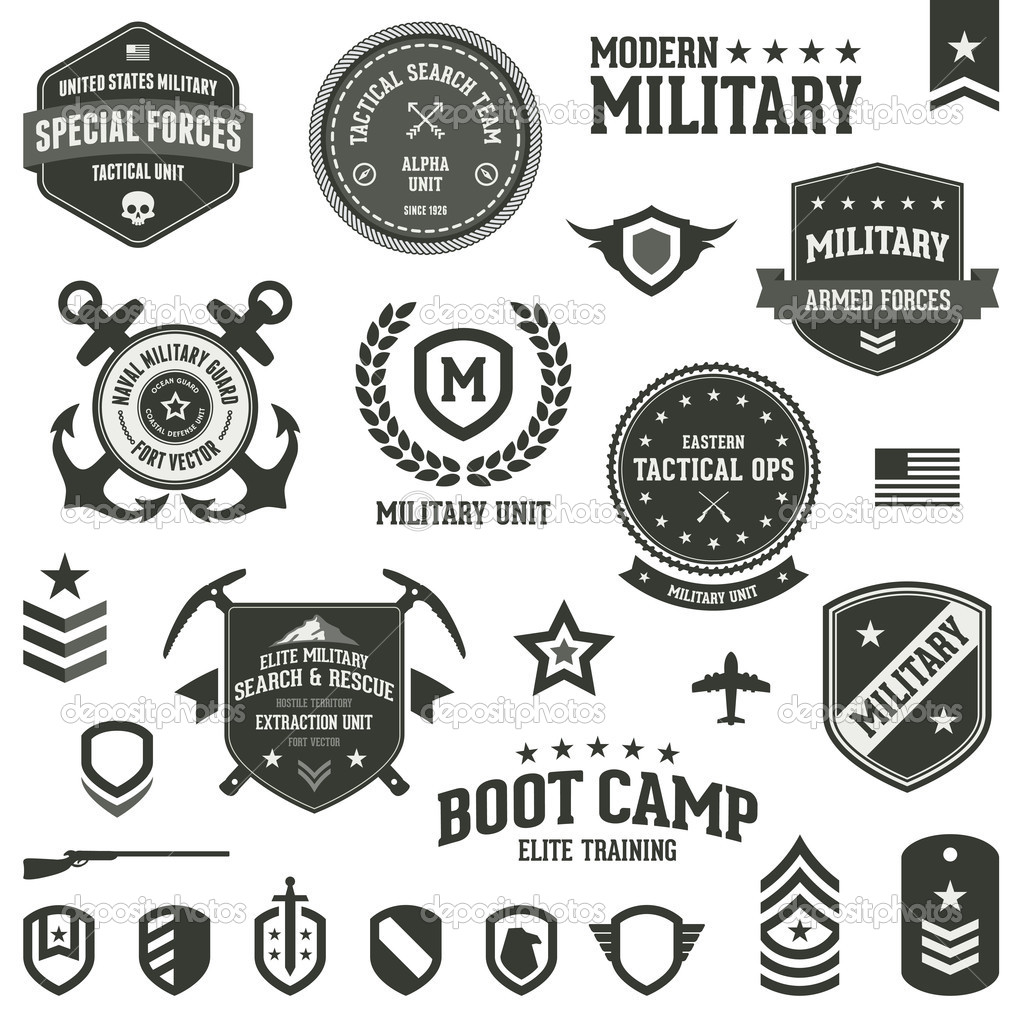 Military Vector Clip Art