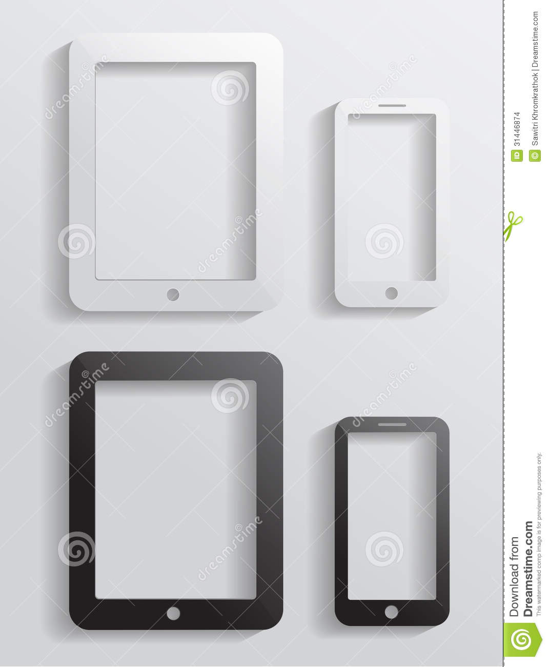 Mobile Icons Tablet Computer